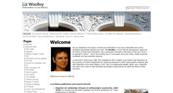 Desktop Screenshot of lizwoolley.co.uk